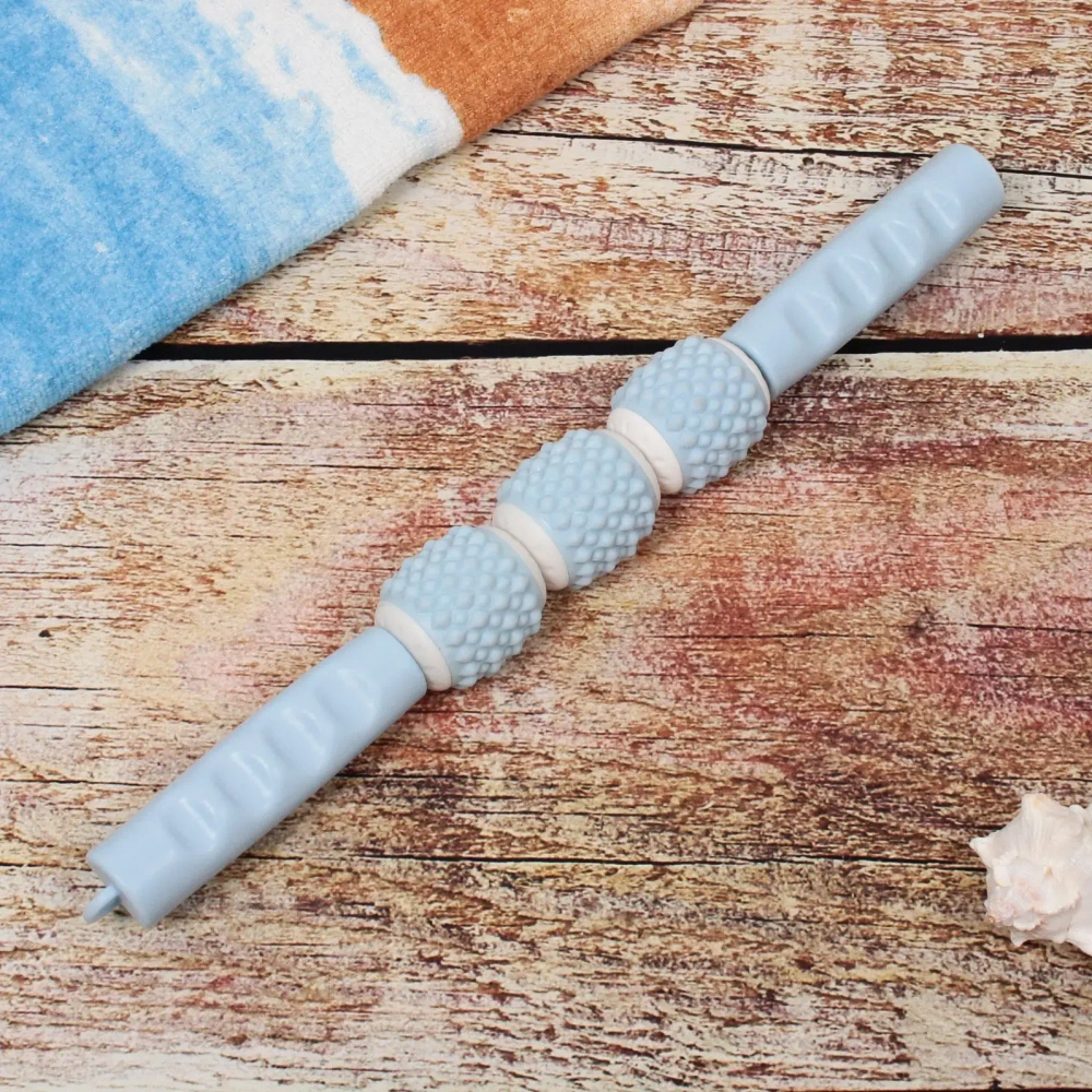 Массажер для тела «Beautiful» 40*4,5 см, голубой