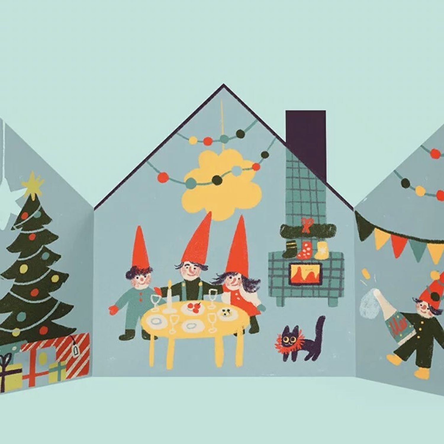 Открытка - Домик