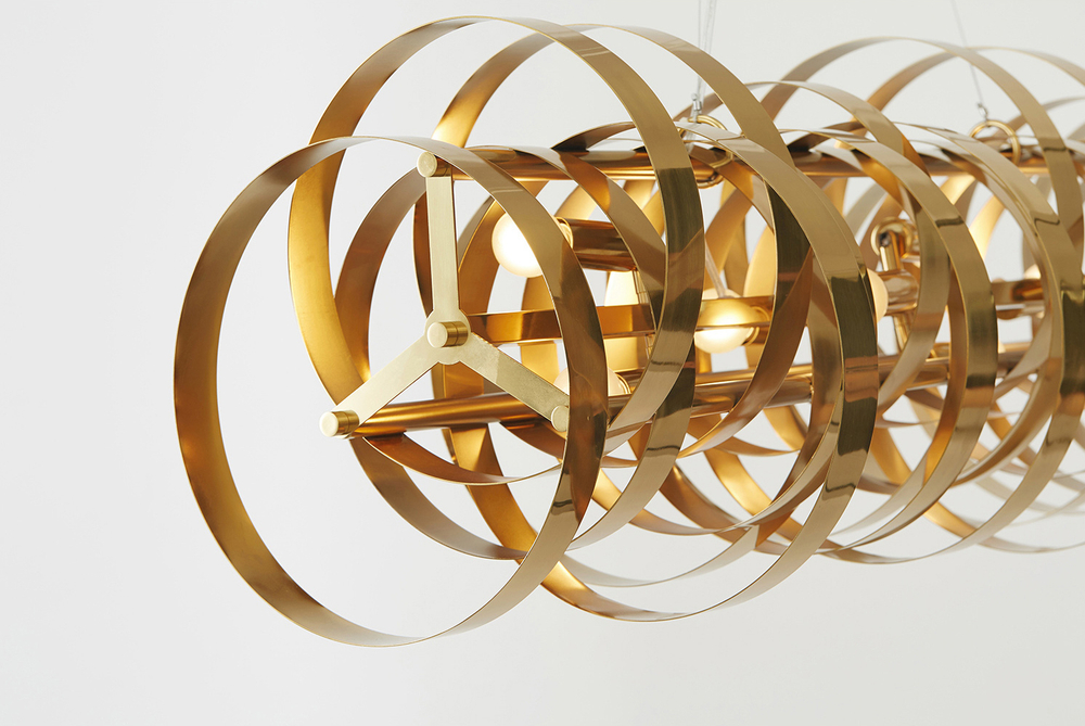Pendant design lamp Spiral by Henge