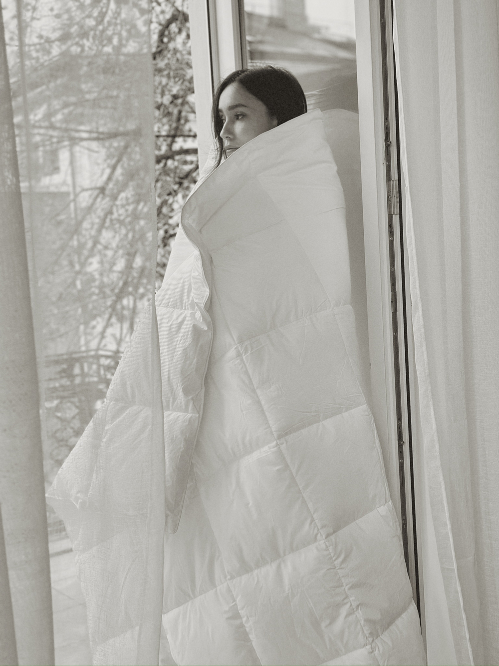 Теплое одеяло с кашемиром 200х230