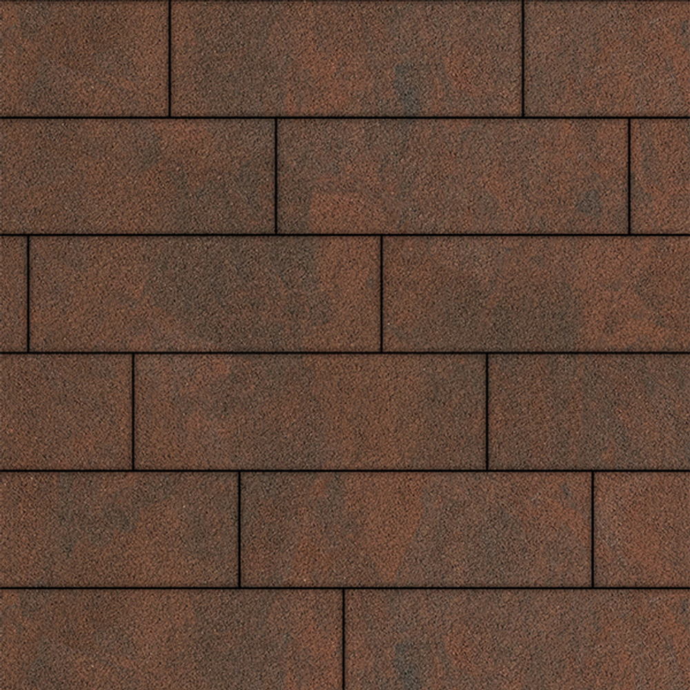 Тротуарная плитка ПРЯМОУГОЛЬНИК 750х250 мм - Листопад гранит Клинкер