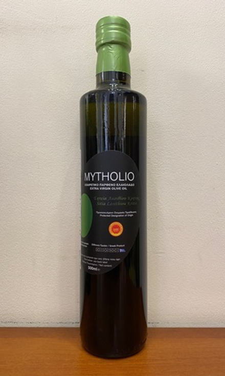 Оливковое масло греческое MYTHOLIO P.D.O. "Sitia " (Крит) Extra Virgin 500 мл Греция