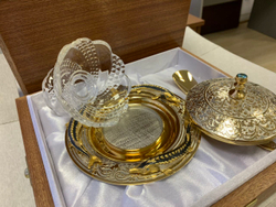 Икорница "Стерлядки" с крышечкой