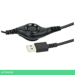 Гарнитура Logitech Stereo Headset H390 Black (981-000803)