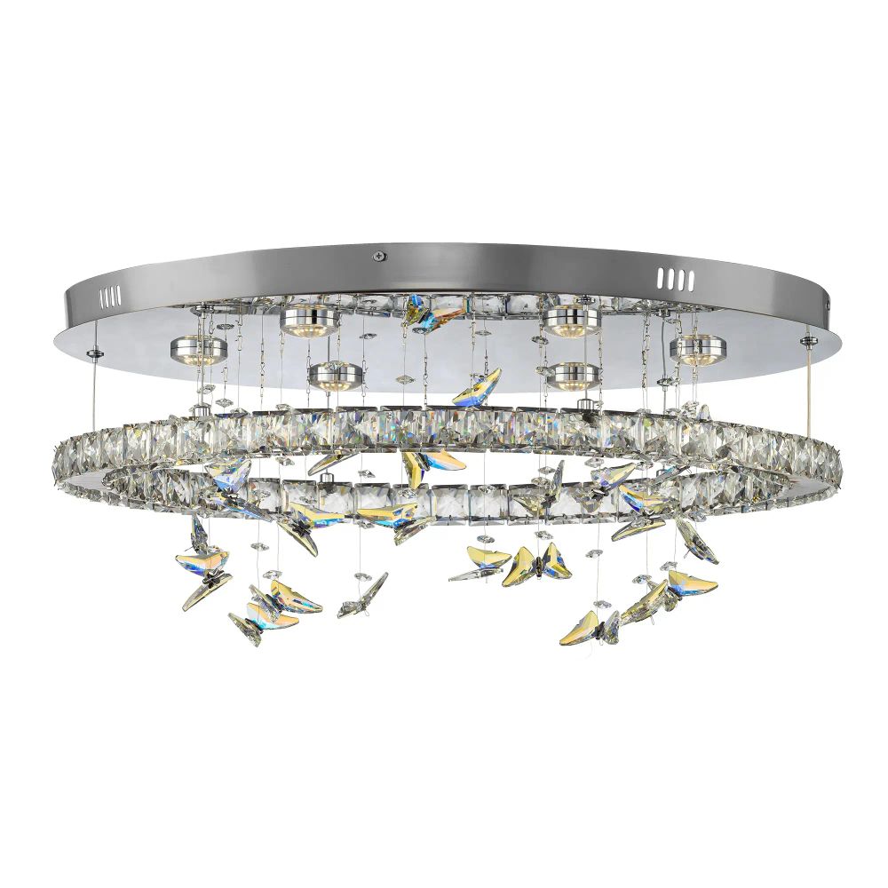 Citilux ETERA CL322050 LED Люстра хрустальная с пультом