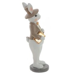 GAEM Фигурка декоративная "Зайка", L5 W5 H15 см, 2в.