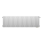 Радиатор биметаллический Royal Thermo PianoForte 300 Bianco Traffico 16 секций VDR (нижнее правое подключение)