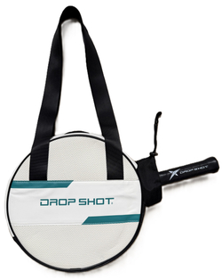 Элегантная сумочка Bassan круглая звёздно-белая Drop Shot