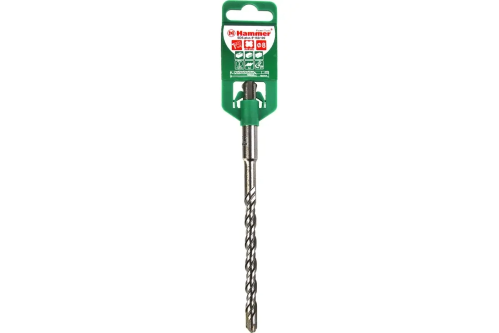 Бур Flex 201-112 (8х100х160 мм; SDS-plus) HAMMER 30749
