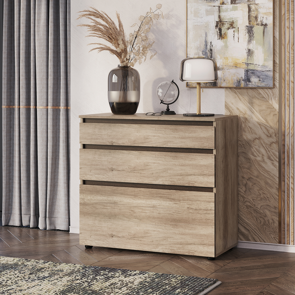 Комод Энигма КМ-01 Дуб Каньон,Венге