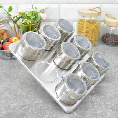 Набор для специй 10 предметов, на магните, 24 специи внутри, MB 40471