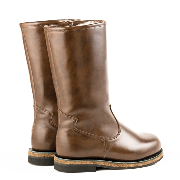 Унты-сапоги мужские из кожи теленка