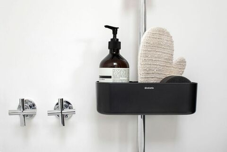 Органайзер 24.4х7.5х13.3см для ванной комнаты Brabantia ReNew черный