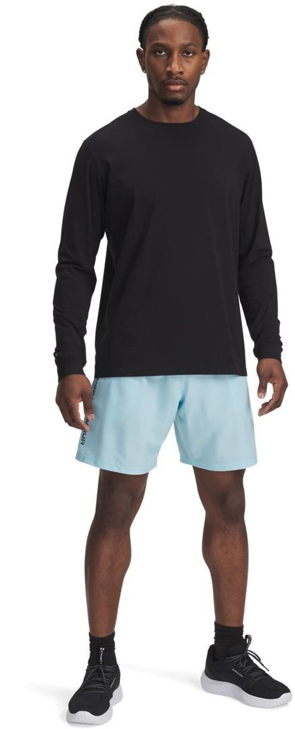 Шорты Under Armour UA Tech Woven Wordmark Short голуб