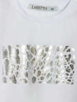 Футболка детская оверсайз укороченная