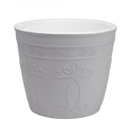 Кашпо "Ажур" (3л.) Цв. Серый жемчуг