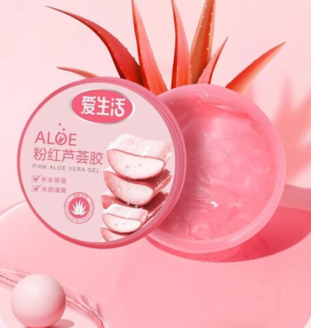 iLiFE Розовый гель алоэ вера