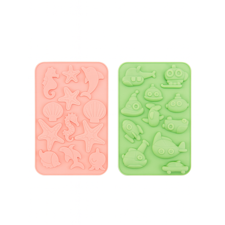 Силиконовая форма (танки,машины,морские животные)