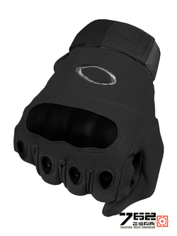 Перчатки полнопалые с костяшками Oakley (Tactica 7.62 Gear) Factory Pilot Gloves (OK-324). Чёрный