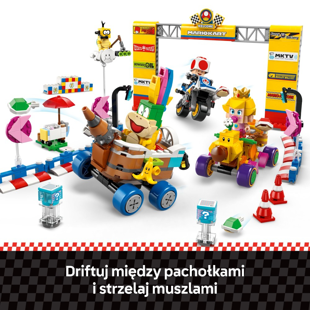 LEGO Super Mario - Mario Kart – Набор Baby Peach и Гран-при 72036