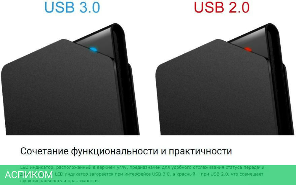 Внешний накопитель Silicon-Power 1TB SP010TBPHDS03S3W