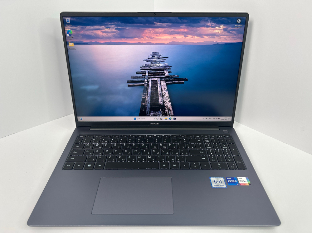 Ноутбук Huawei MateBook D 16RolleG-W7611 (53013RUE) 16"/Intel Core i7-13700H/RAM 16 GB/SSD 1024 GB/Iris Xe Graphics/1920x1200/IPS/Windows 11/Подсветка кл-ры:LED/серый. Состояние: A1