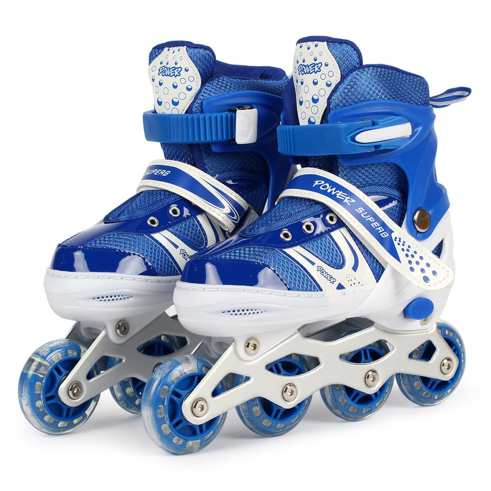 Ролики, PVC колесо со светом(только 1), р-р 35-38, с-30914