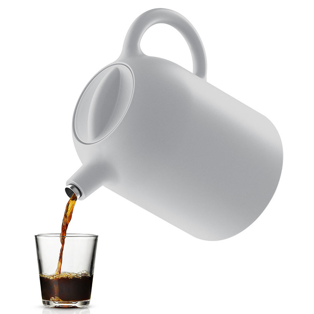 Термокувшин 1л Eva Solo Thimble светло-серый