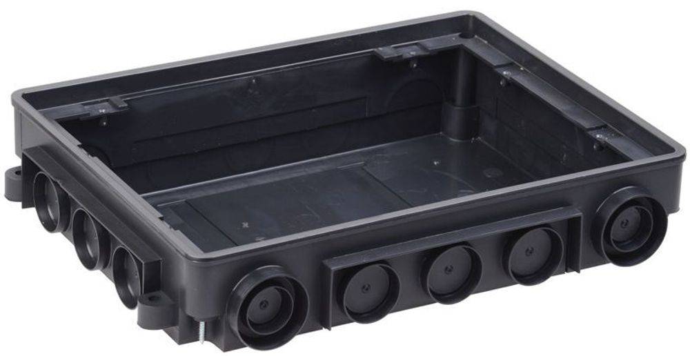 Коробка напольная ONFLOOR 12 12мод. PRIMER IEK KNU-12-PA-9011 Коробка напольная ONFLOOR 12 12мод. PRIMER IEK KNU-12-PA-9011