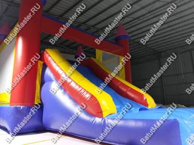Детский надувной батут "Замок непосед 2" 4*4*3 м