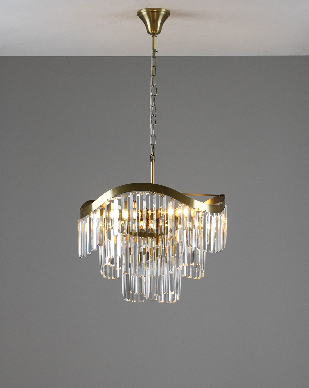 Люстра подвесная Moderli V10768-8P Wave