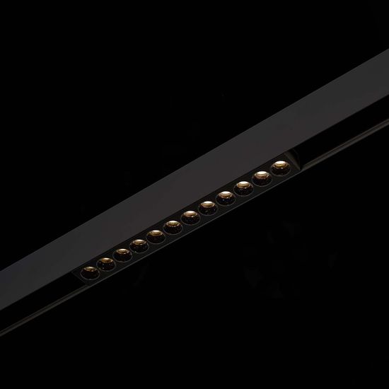 ST806.446.12 Магнитный трековый светильник Черный LED 1*12W 4000K 550Lm Ra&gt;90 36° IP20 L220xW22xH44 SKYLINE 48