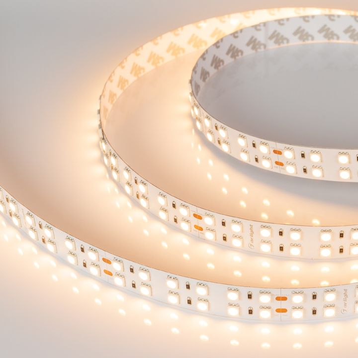 Светодиодная лента Arlight 34,4W/m 144LED/m 5060SMD теплый белый 5M 012443(1)