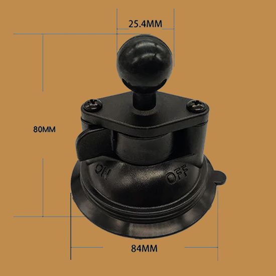 Присоска на стекло RAM типоразмер B шар 1 дюйм (N-Star)
