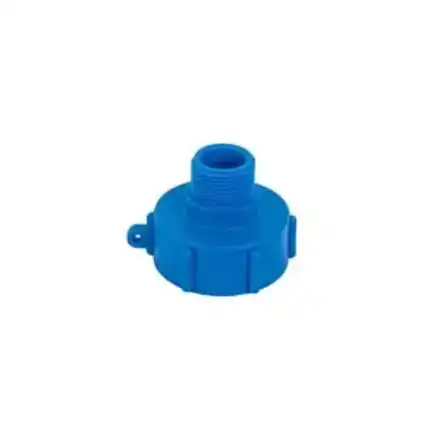 Крышка крана еврокуба внутренняя резьба S60x6 и наружная резьба 1"