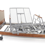 Кровать электрическая Med-Mos DB-2B с поворотным креслом в правую сторону (коричневый)