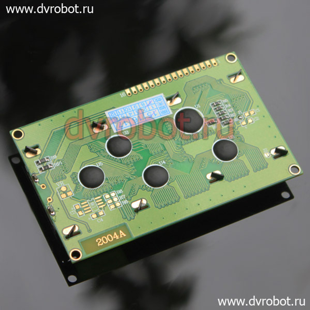 4х20 LCD зеленый