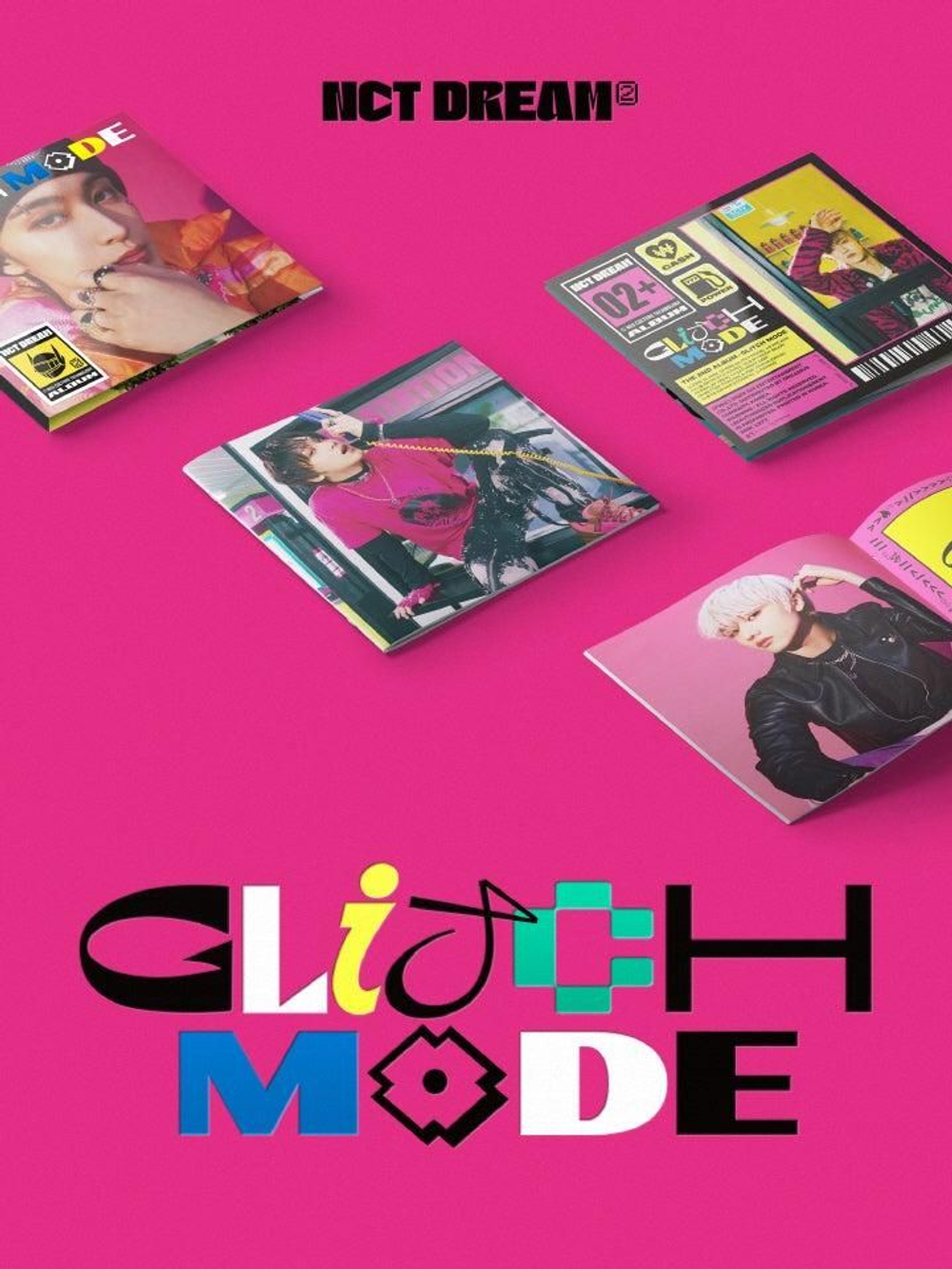 Альбом NCT DREAM - Glitch Mode 2nd Album DIGIPACK 7 Version SET