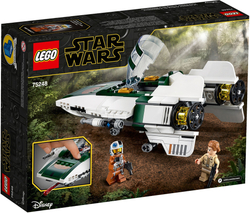 LEGO Star Wars: Звёздный истребитель Повстанцев типа А 75248 — Resistance A-Wing Starfighter — Лего Звездные войны Стар Ворз