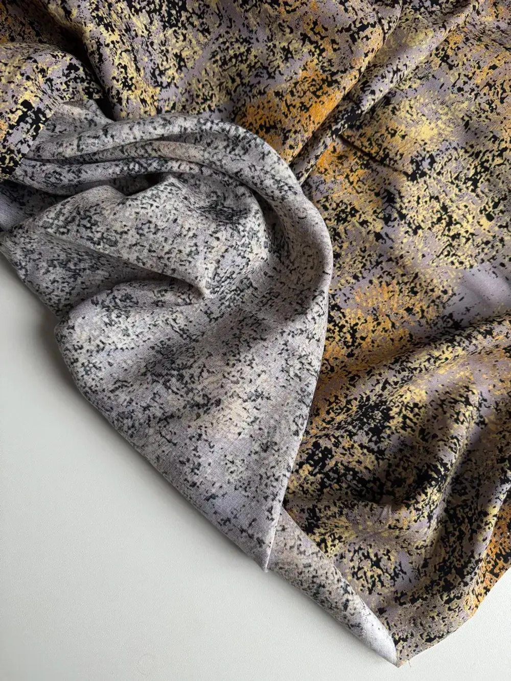 Ткань для шитья штапель вискоза принт