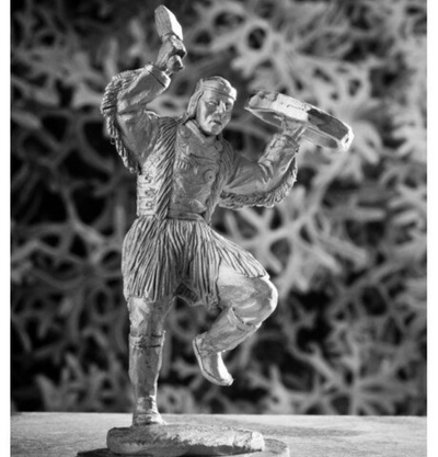 Оловянная фигурка Алтайский шаман