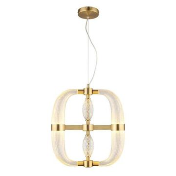 Светильник подвесной 20W 3000K APL.857.06.20 золотой Aleksandra Aployt