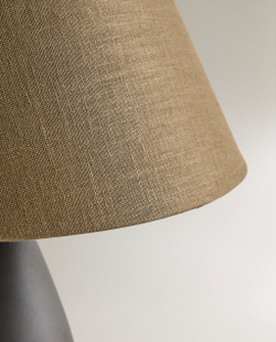 Zara Home Настольная лампа, цвет коричневый, 35.5 см