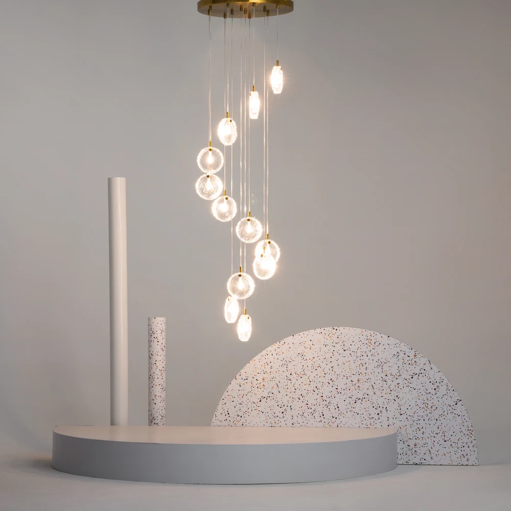 Каскадная люстра Maytoni FROZEN MOD254PL-12BS