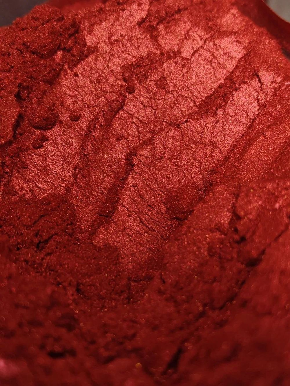 Премиум 9962 Красный императорский металлик - сухой перламутровый краситель