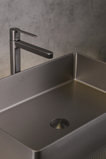 Раковина AltroBagno Solido 001022 MtGr из нержавеющей стали