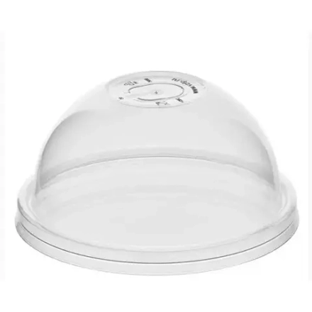 Крышка купольная ПП с отверстием d-90мм, (ВЗЛП) 1000шт/кор