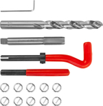 TRIS12125 Набор для восстановления резьбы M12x1.25, 15 предметов