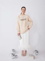 СВИТШОТ ДЕВУШКА В САМОМ РАСЦВЕТЕ PASTEL BEIGE