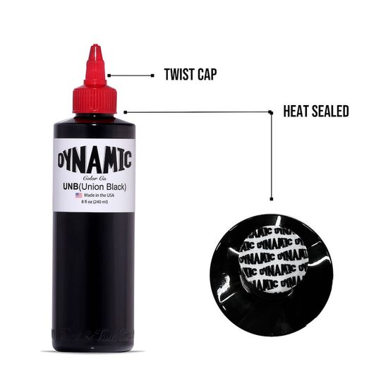 Краска для татуировки Dynamic Union Black Tattoo Ink